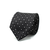 CLASSIC BLACK DOTS TIE